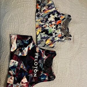 Peloton Abstract Pattern Sports Bras